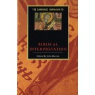 The Cambridge Companion to Biblical Interpretation by John Barton